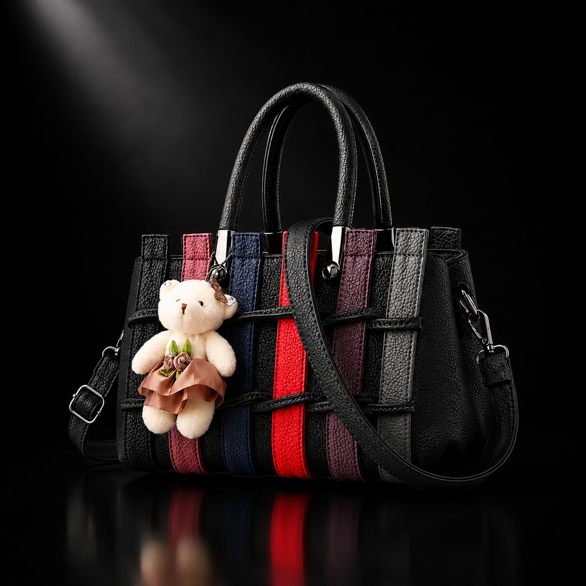 Novalie | Artisan Multitone Satchel Bag