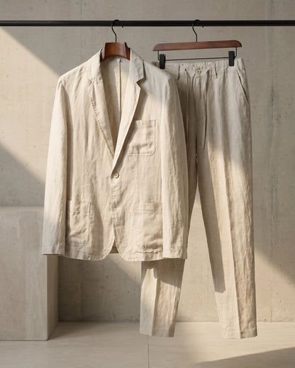 Fairmont | Tailored Linen Suit Set