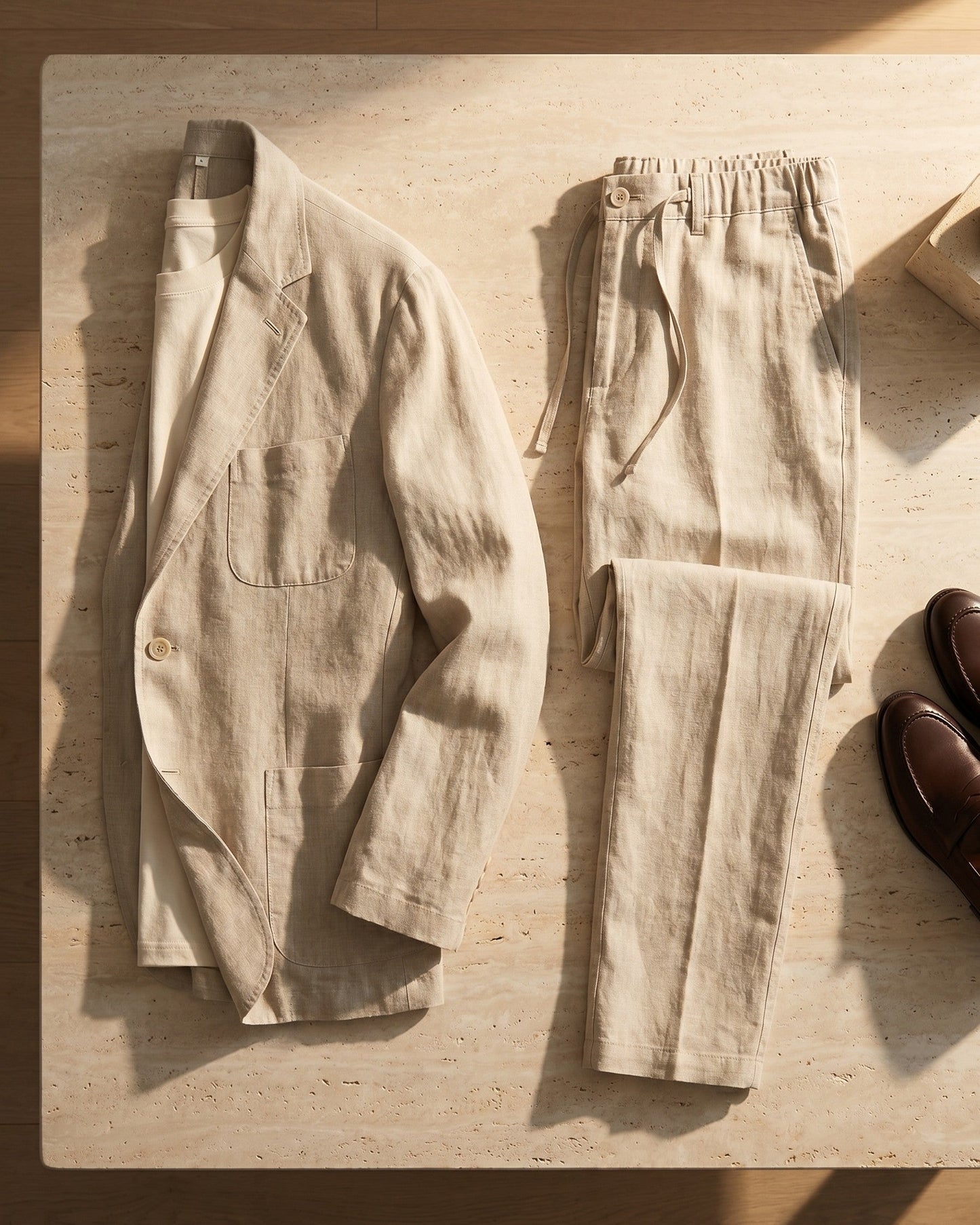 Fairmont | Tailored Linen Suit Set
