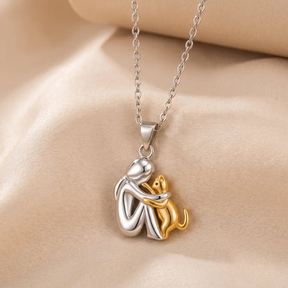Anoushka | Dog Hug Keepsake Pendant Necklace