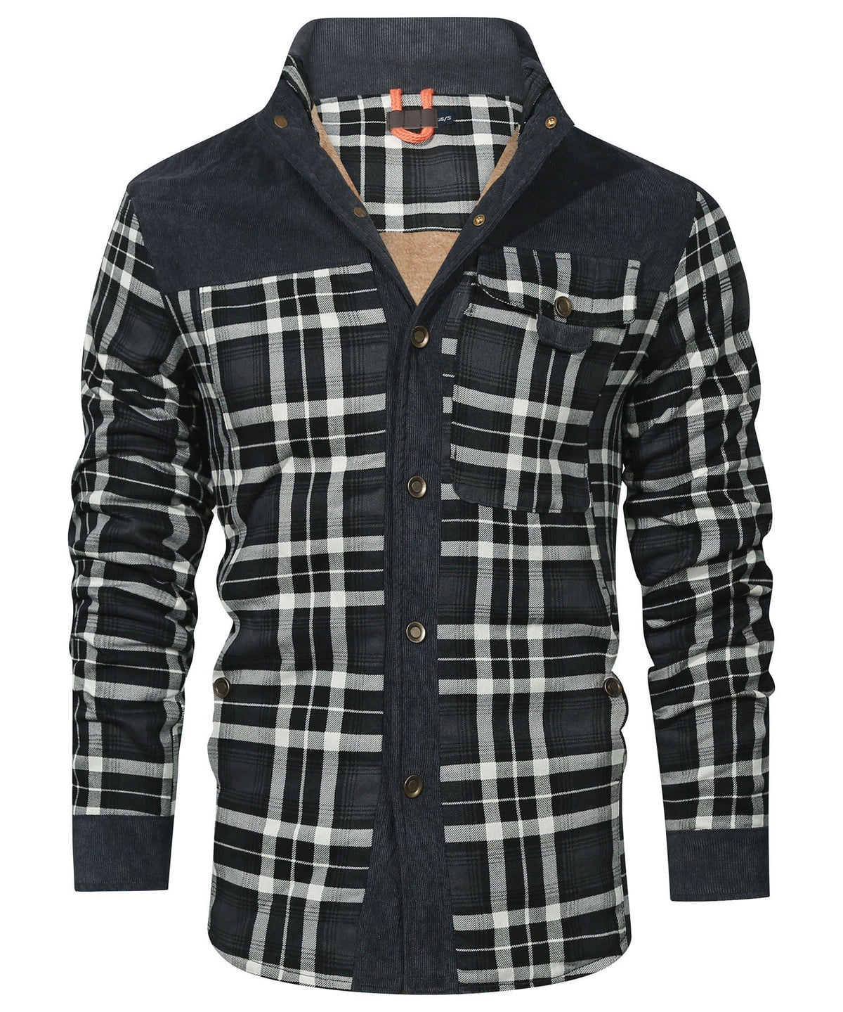 Dominic | Classic Plaid Button Up Jacket