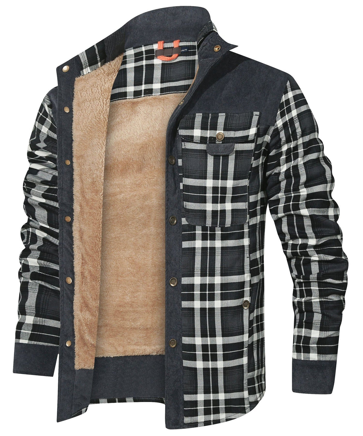 Dominic | Classic Plaid Button Up Jacket