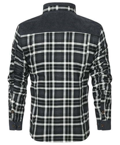 Dominic | Classic Plaid Button Up Jacket