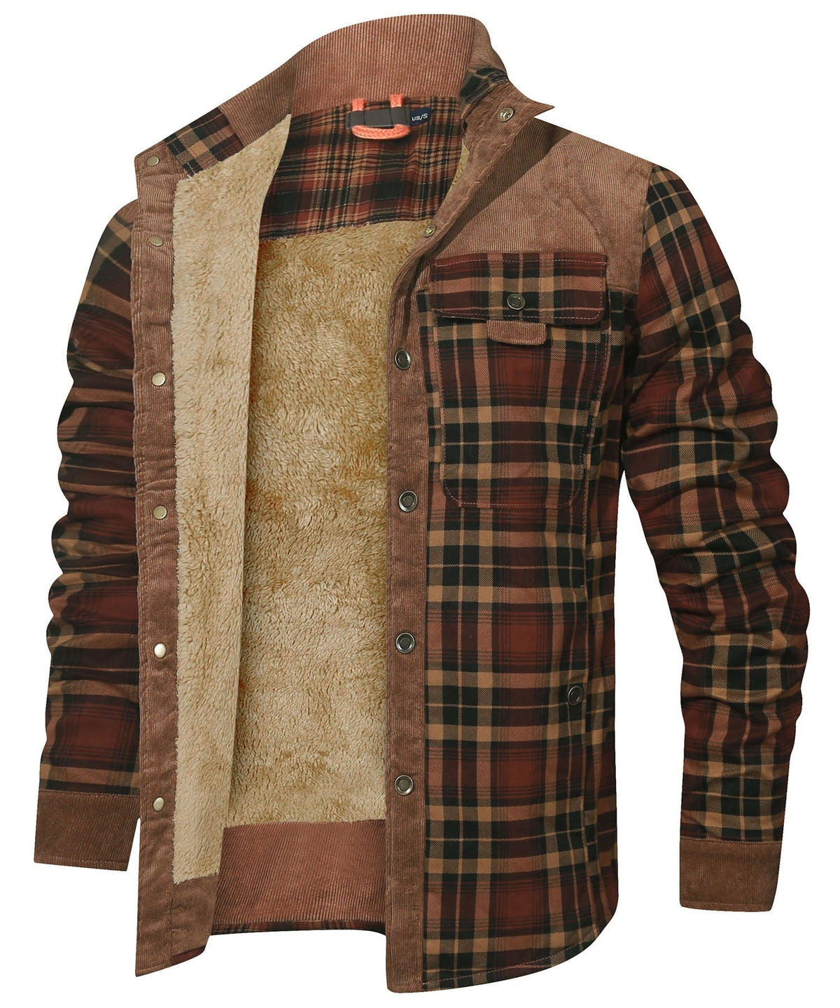 Dominic | Classic Plaid Button Up Jacket