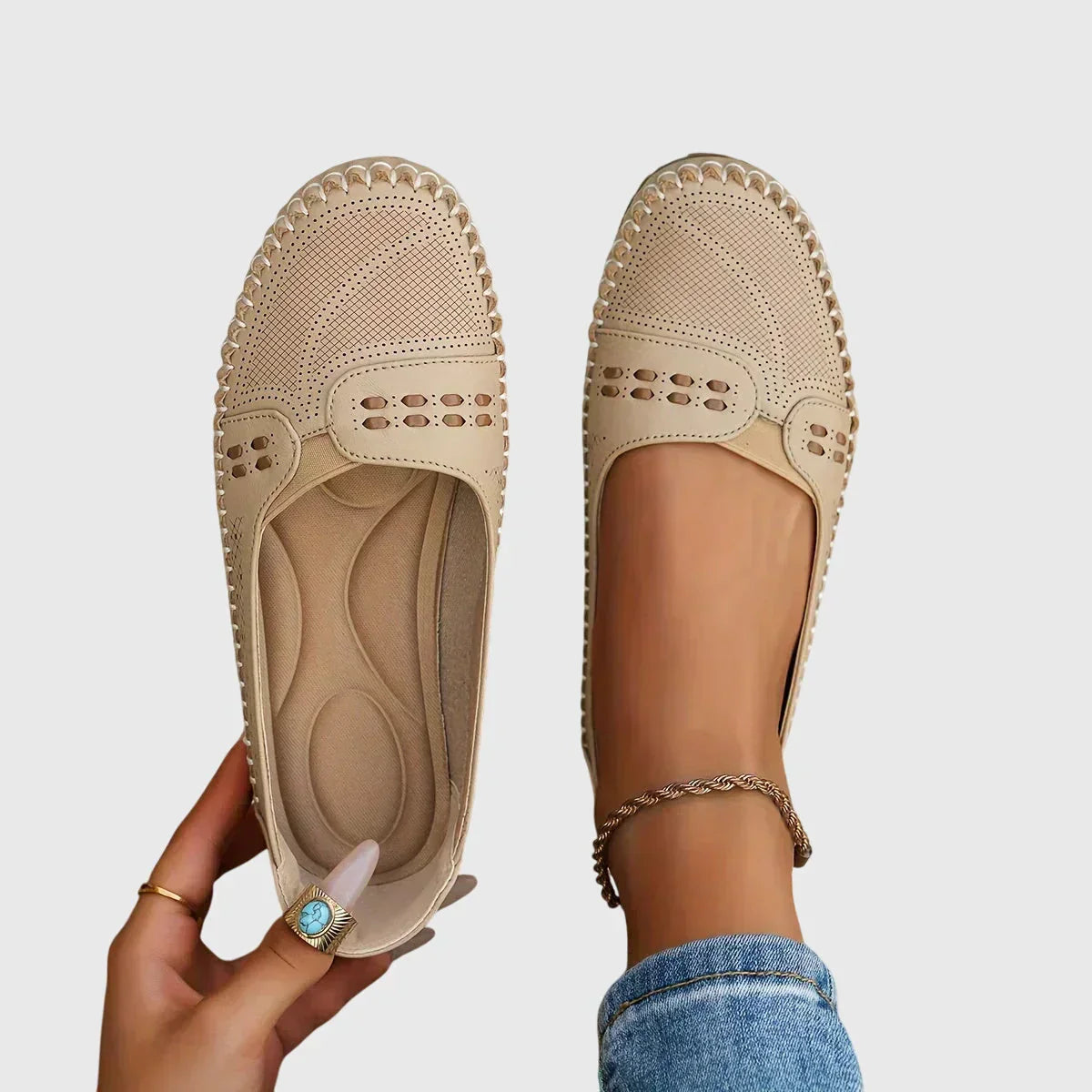 Orvella | Classic Comfort Loafer Flats