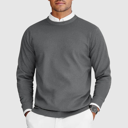 Simeon | Refined Lightweight Crew Neck Sweater