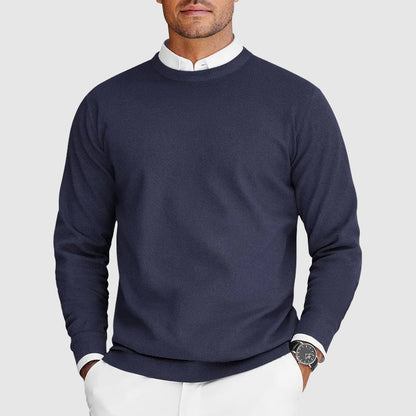 Simeon | Refined Lightweight Crew Neck Sweater