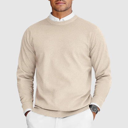 Simeon | Refined Lightweight Crew Neck Sweater
