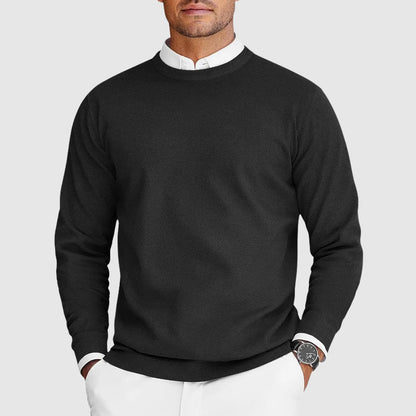 Simeon | Refined Lightweight Crew Neck Sweater