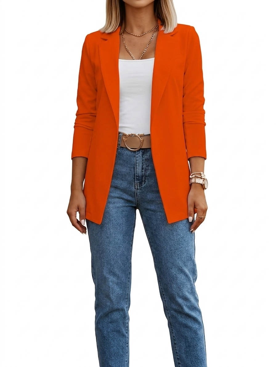 Norlina | Open Front Casual Blazer