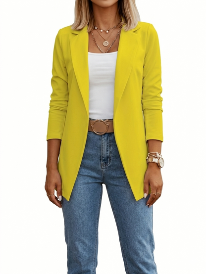 Norlina | Open Front Casual Blazer