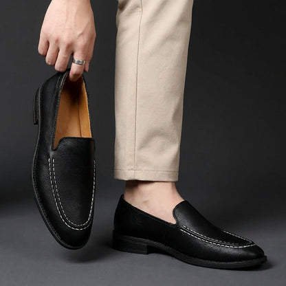 Corbyn | Premium Moc Toe Slip On Shoes