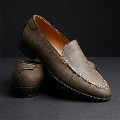 Corbyn | Premium Moc Toe Slip On Shoes