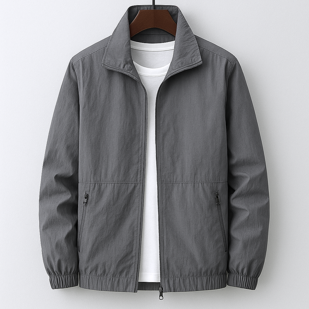Merrick | Lightweight Zip Front Casual Jacket