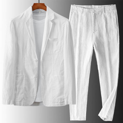 Fairmont | Tailored Linen Suit Set