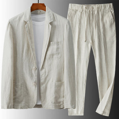 Fairmont | Tailored Linen Suit Set