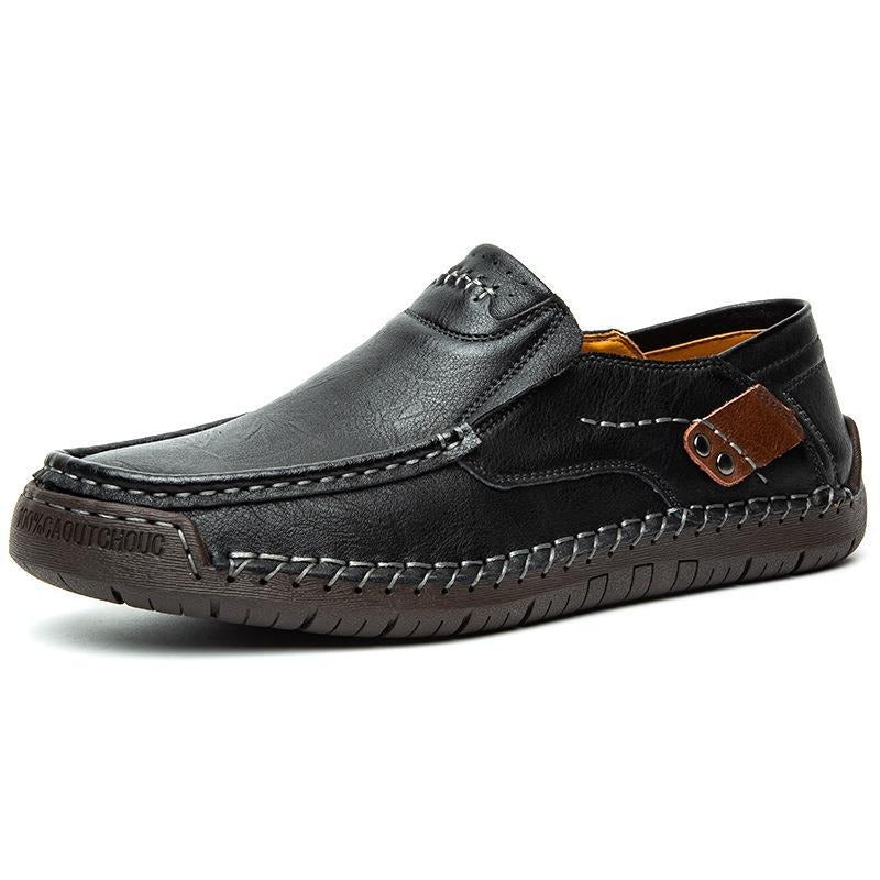 Westley | Cushioned Moc Toe Slip Ons