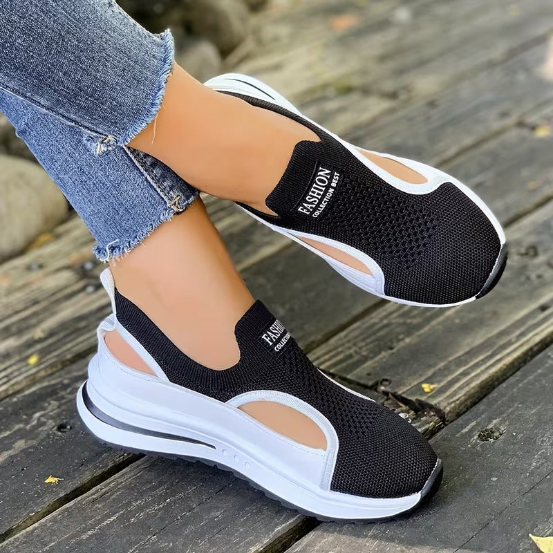 Evera | Mesh Platform Walking Shoes