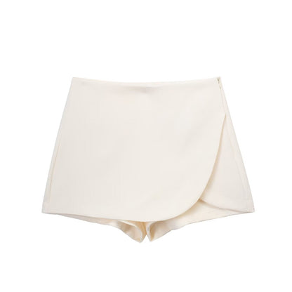 Yvette | Chic Overlap Mini Skort