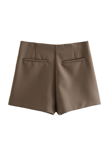 Yvette | Chic Overlap Mini Skort