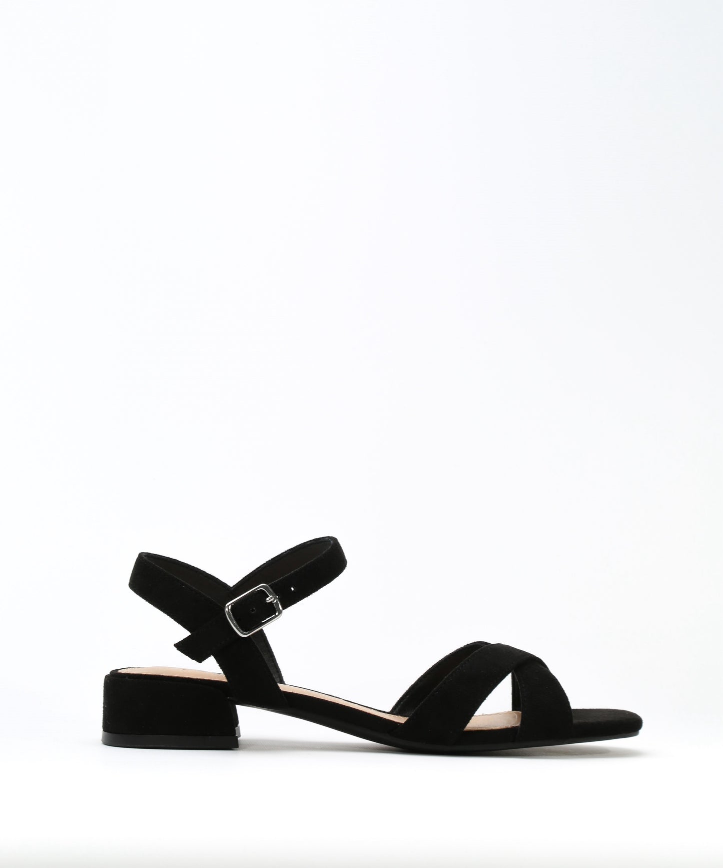 Emanuelle | Refined Metallic Block Heel Sandals