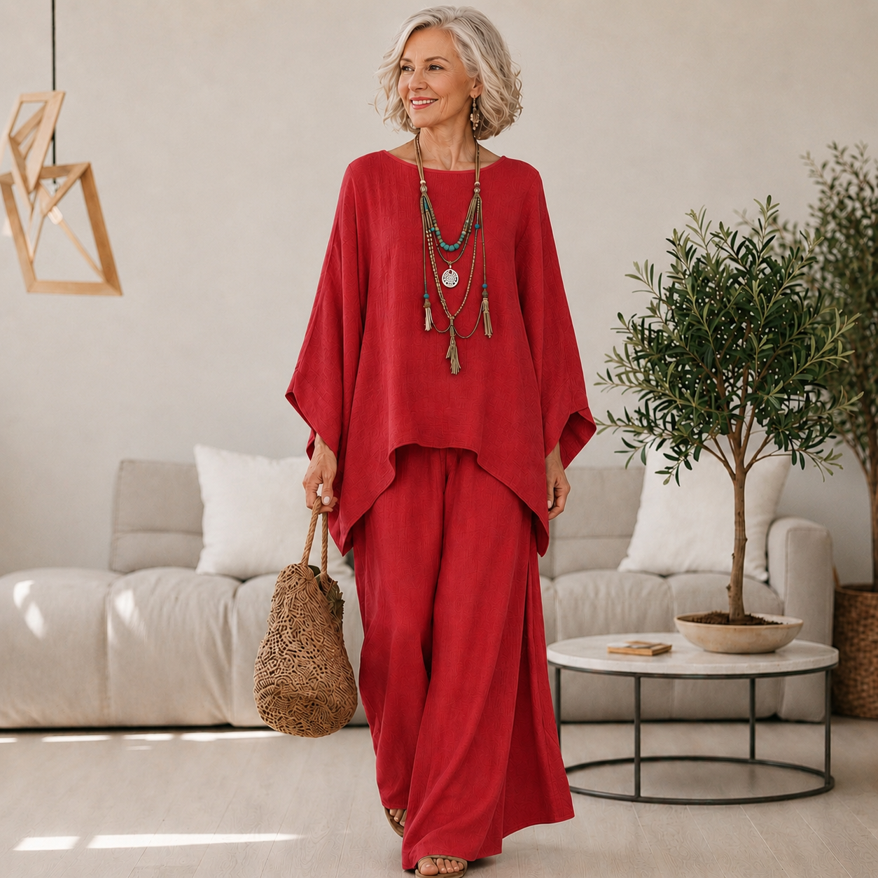 Brisette | Relaxed Drape Two Piece Set