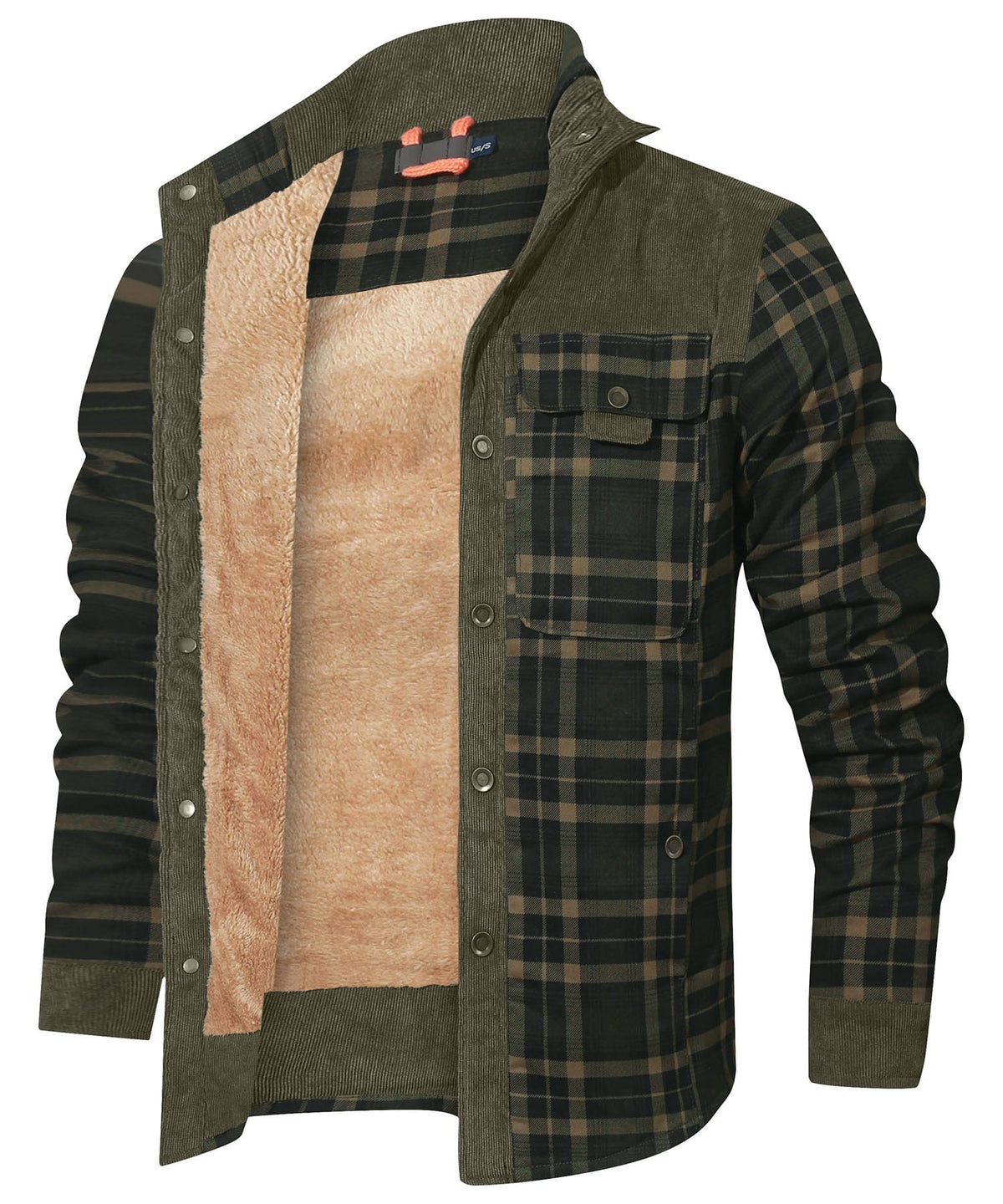 Lowen | Vintage Plaid Stand Collar Jacket
