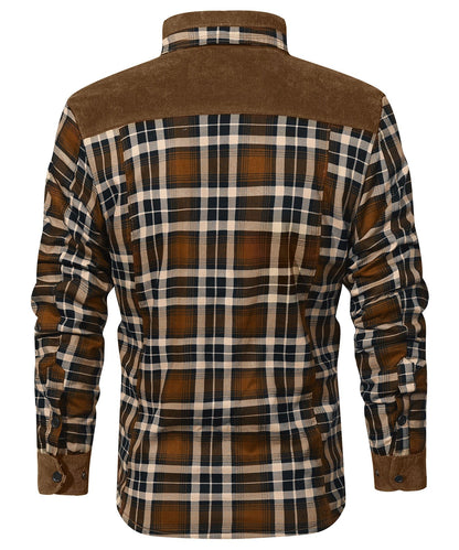 Lowen | Vintage Plaid Stand Collar Jacket