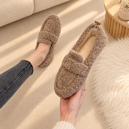Yavella | Cozy Textured Slip On Slippers