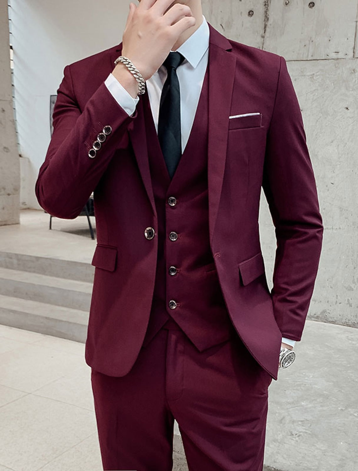 Cassian | Classic Formal Three Piece Suit
