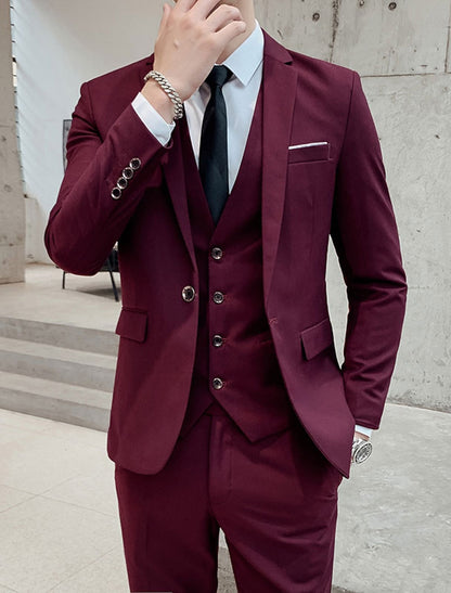 Ashbourne | Tailored Fit Three Piece Suit