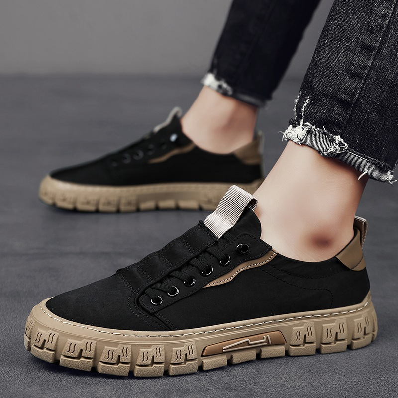 Kaedrix | Rugged Lace Up Casual Sneakers