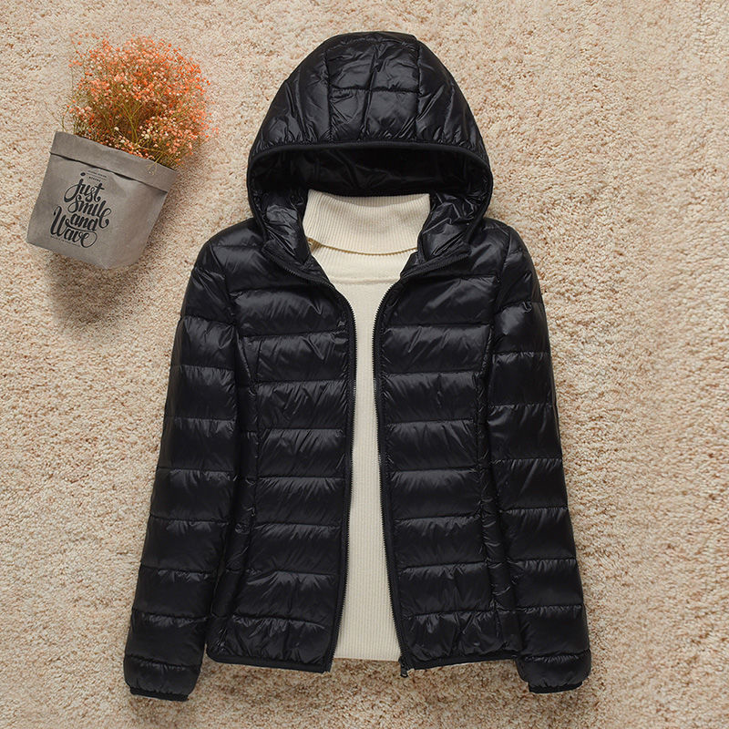 Phaenna | Lightweight Hooded Puffer Jacket
