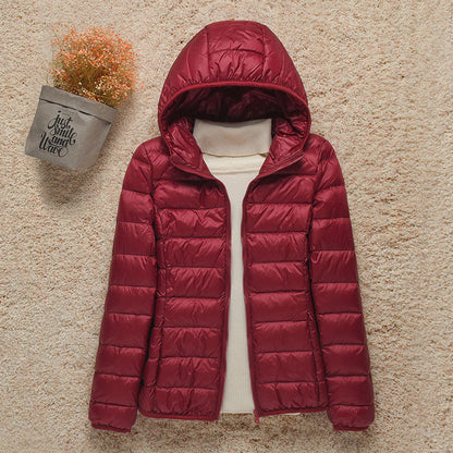 Phaenna | Lightweight Hooded Puffer Jacket