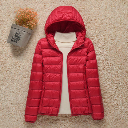 Phaenna | Lightweight Hooded Puffer Jacket