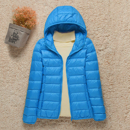 Phaenna | Lightweight Hooded Puffer Jacket