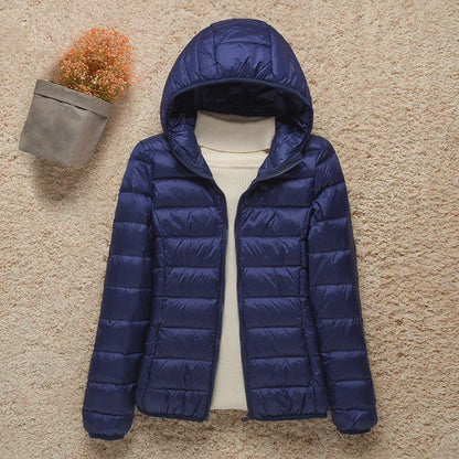 Phaenna | Lightweight Hooded Puffer Jacket