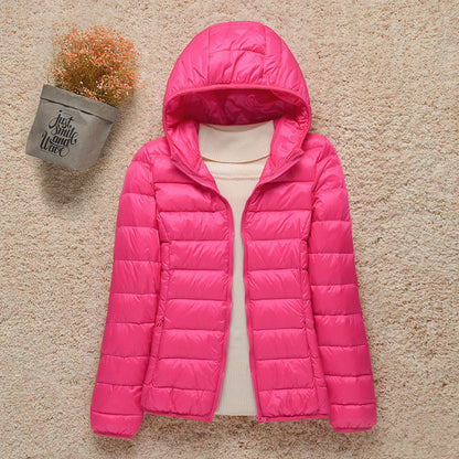 Phaenna | Lightweight Hooded Puffer Jacket