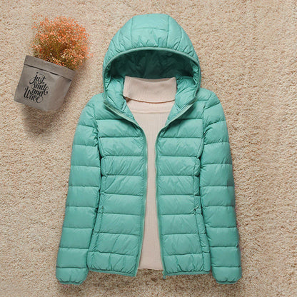 Phaenna | Lightweight Hooded Puffer Jacket