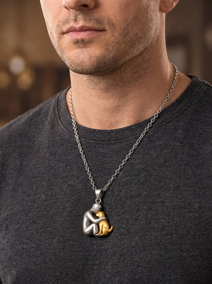 Anoushka | Dog Hug Keepsake Pendant Necklace