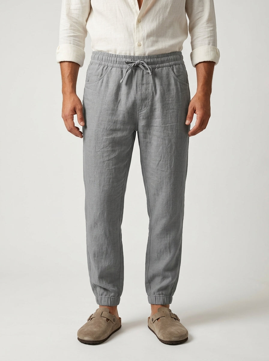 Cormac | Breathable Everyday Linen Trousers