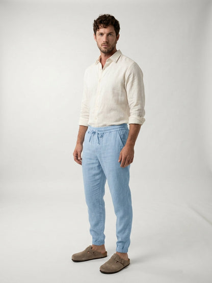 Cormac | Breathable Everyday Linen Trousers