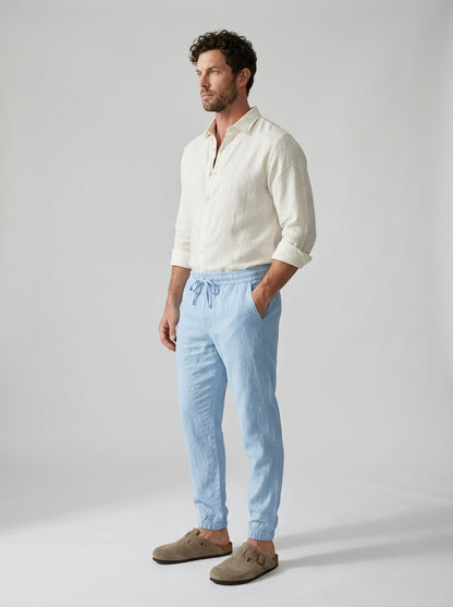 Cormac | Breathable Everyday Linen Trousers