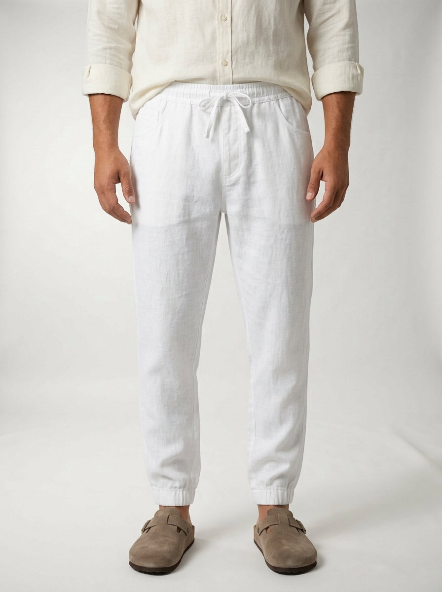 Cormac | Breathable Everyday Linen Trousers