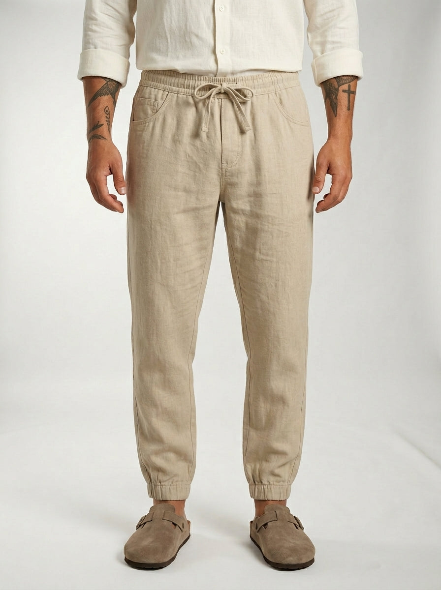 Cormac | Breathable Everyday Linen Trousers