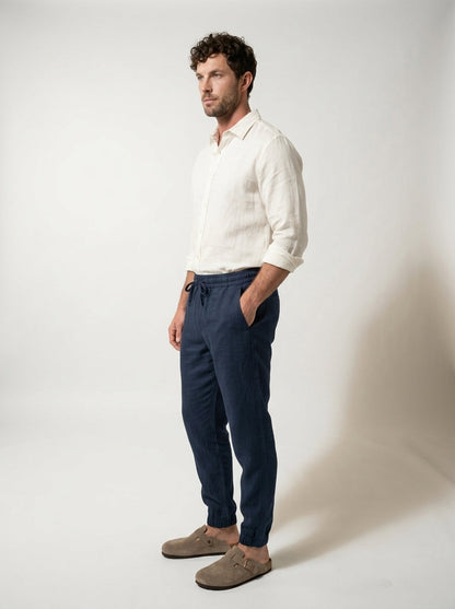 Cormac | Breathable Everyday Linen Trousers