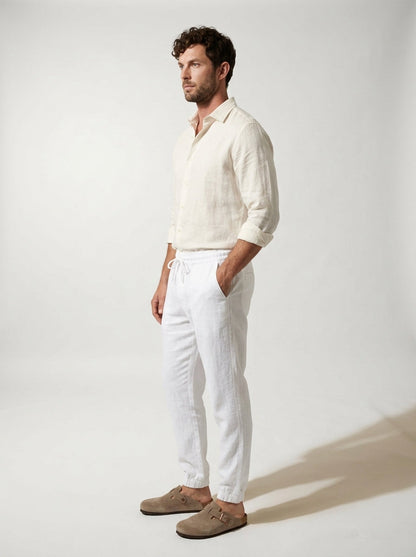 Cormac | Breathable Everyday Linen Trousers