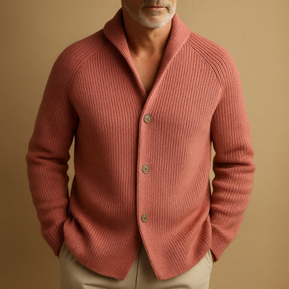 Gavrel | Textured Button Front Knit Blazer