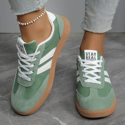 Liorah | Everyday Contrast Stripe Trainers