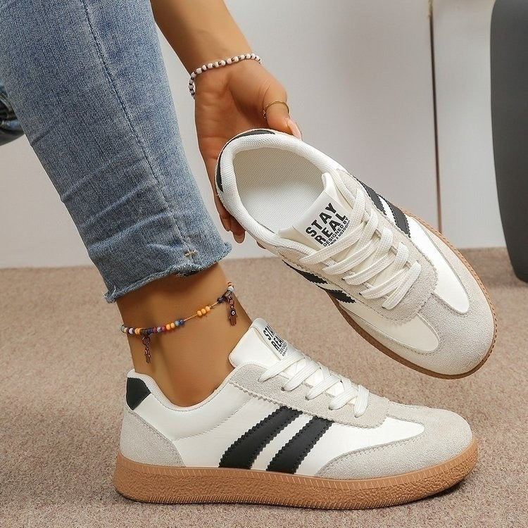 Liorah | Everyday Contrast Stripe Trainers